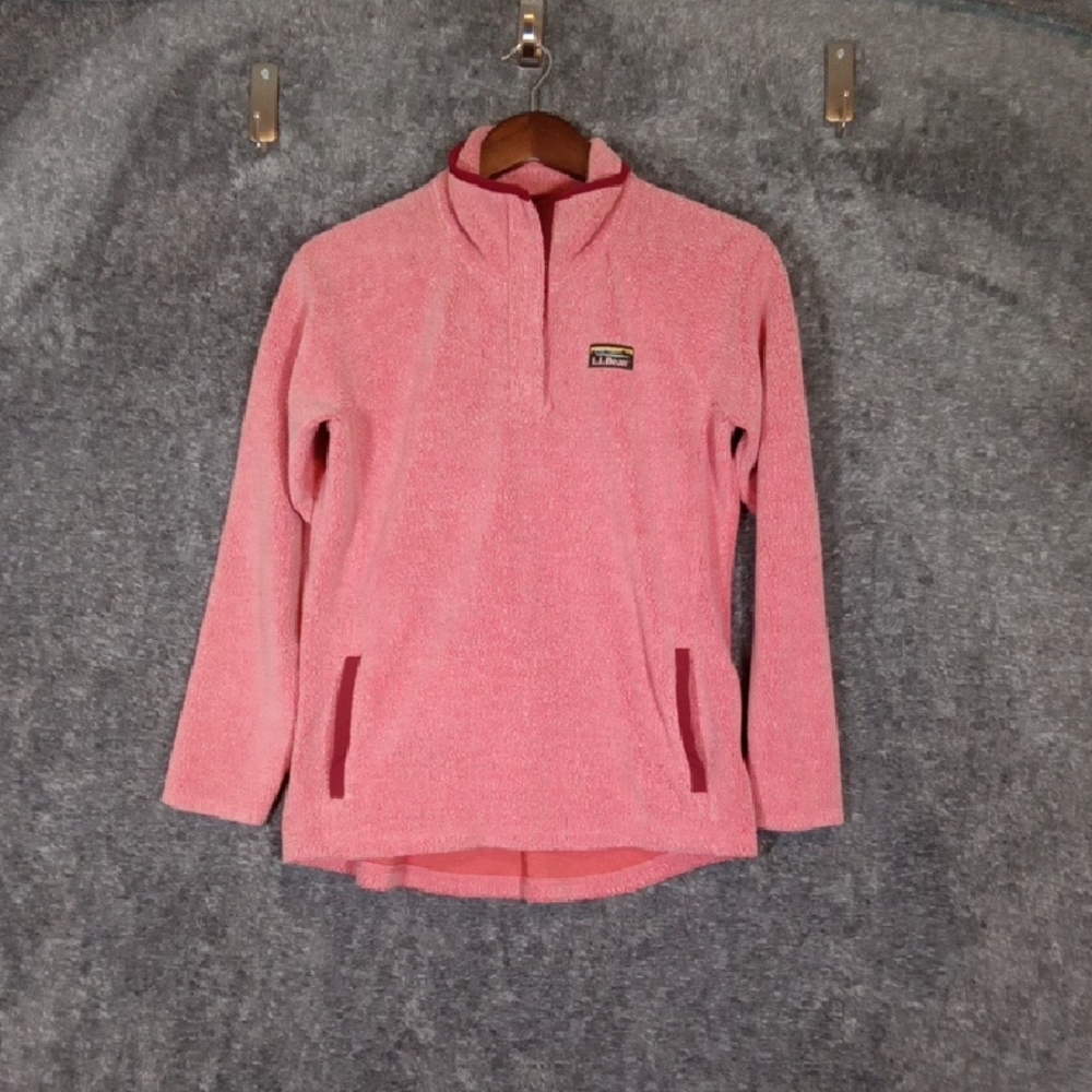 L.L. Bean Womens Sweater Fleece Pullover Outdoors Gorpcore Small